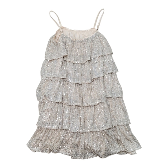 Vestique Sequin Tiered Party Dress Size Medium - Picture 11 of 13